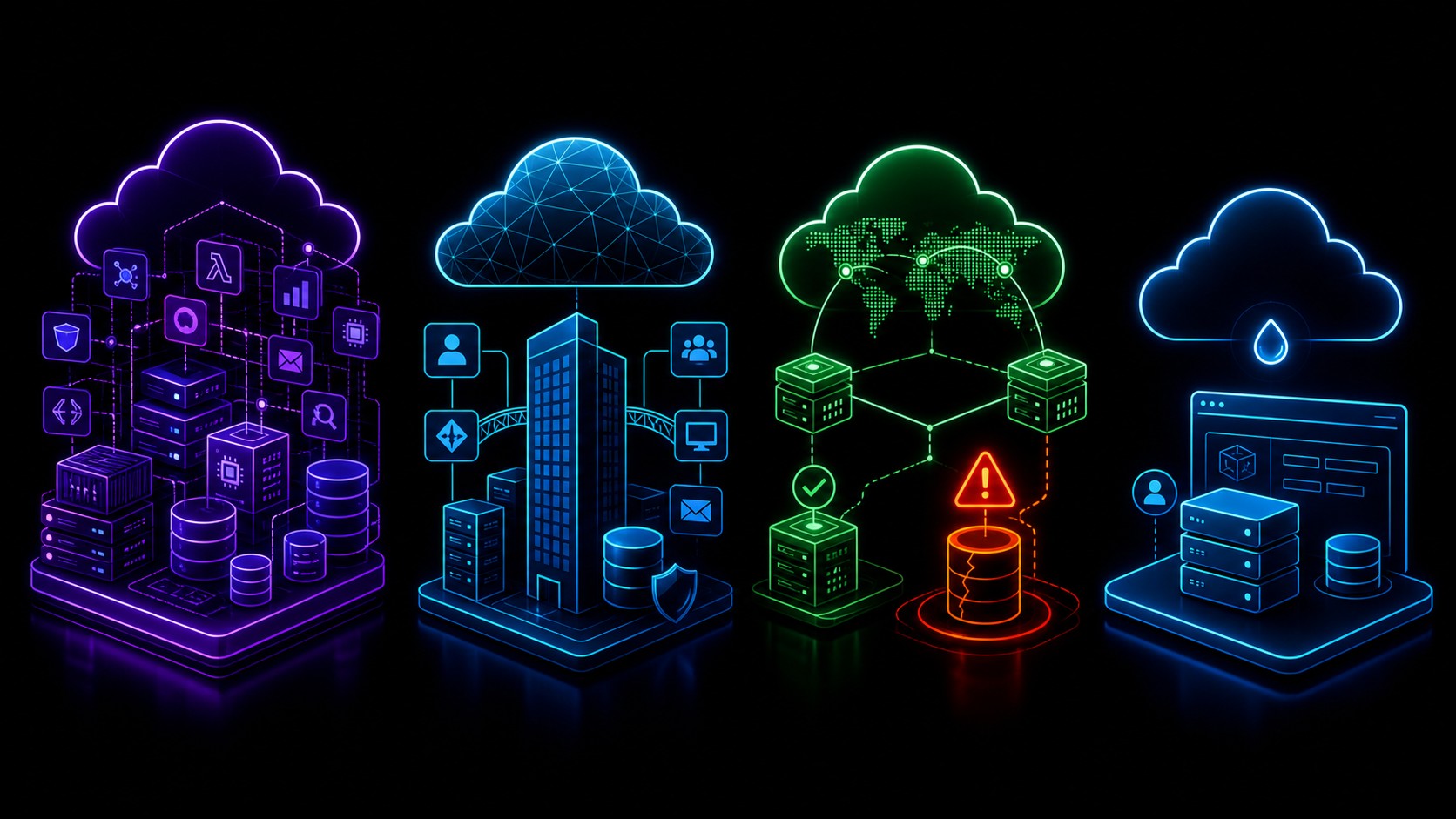 AWS, Azure, GCP, and DigitalOcean