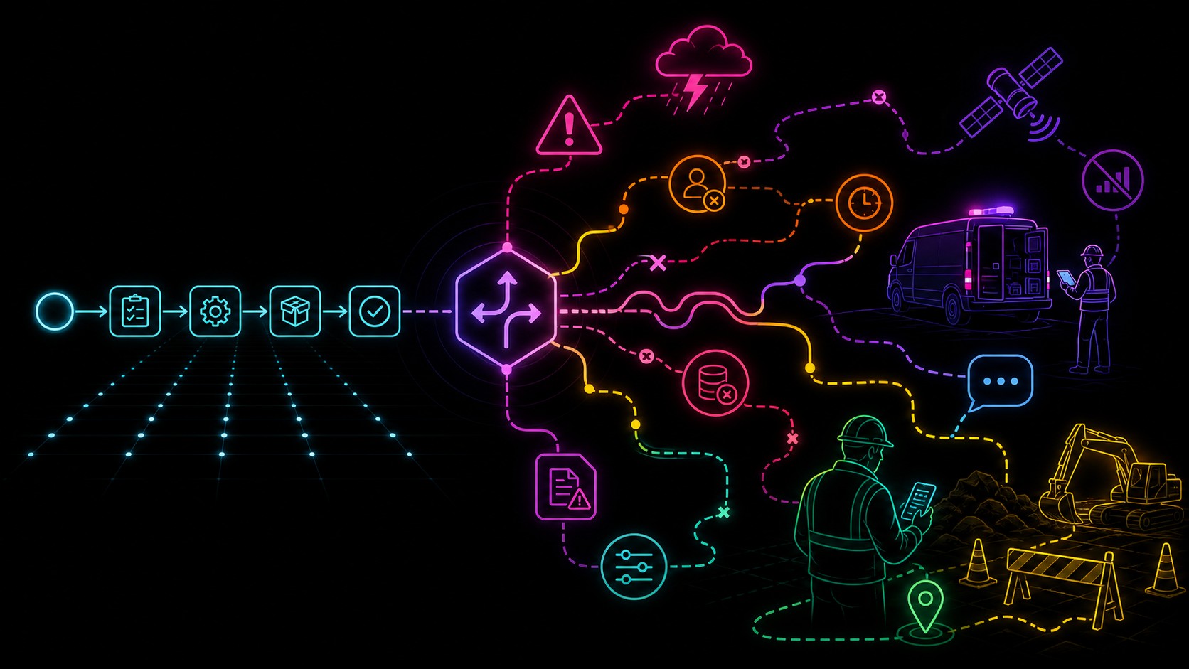 Operational reality versus happy path